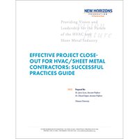 New Horizons Foundation White Paper on Effective Project Close-Out