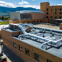 Multi-phase Hospital Application Finds Outdoor Solutions with Thermaduct & Thermaround