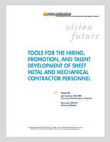 Tools for the Hiring, Promotion, and Talent Development of Sheet Metal and Mechanical Contractors
