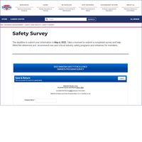 Final Month to Submit Safety Surveys