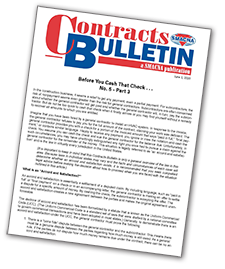Contracts Bulletins
