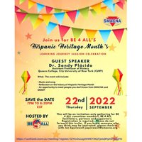 Join Be4All for a Celebration of Hispanic Heritage Month