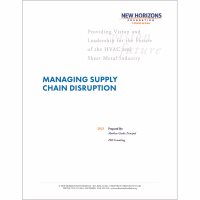 White Paper: Managing Supply Chain Disruption