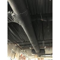 Using Duct Insulation as a Design Element with Microlite® Black PSK Duct Wrap
