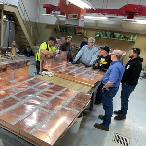 ARCHITECTURAL: Copper Soldering Strike Force Team Prepares Michigan SMACNA for Success