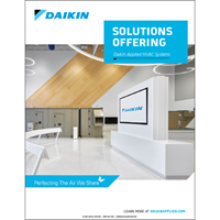 Daikin Applied Solutions Offering Catalog