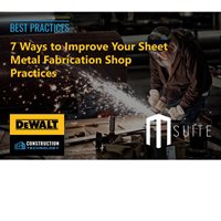 7 Ways to Improve Your Sheet Metal Fabrication Shop Practices