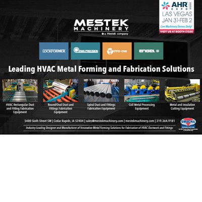 Visit Mestek Machinery at the AHR Expo 2022