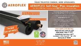 Aeroflex self-seal pipe insulation