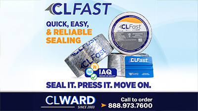 CLWARD-SMACNA-400x225 CLFast sealing tape product graphic.