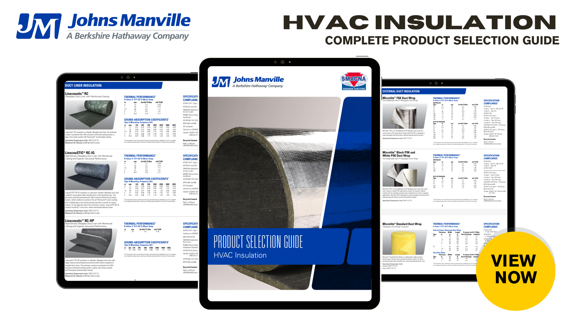 Johns Manville - HVAC Product Selector Guide PIC