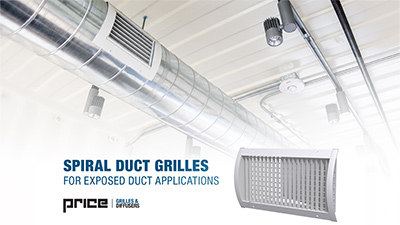 Price_SMACNA_SDG&SDGE_Post-400x225 Spiral duct grille for exposed duct applications