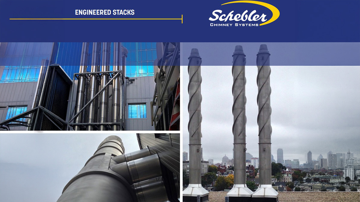 Schebler engineered stacks brochure cover