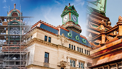 architectural-400x225 Historic courthouse clock tower under restoration
