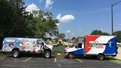 residential-400x225 For Memorial Day, Mendel decorates trucks with patriotic and military themes to honor veterans.